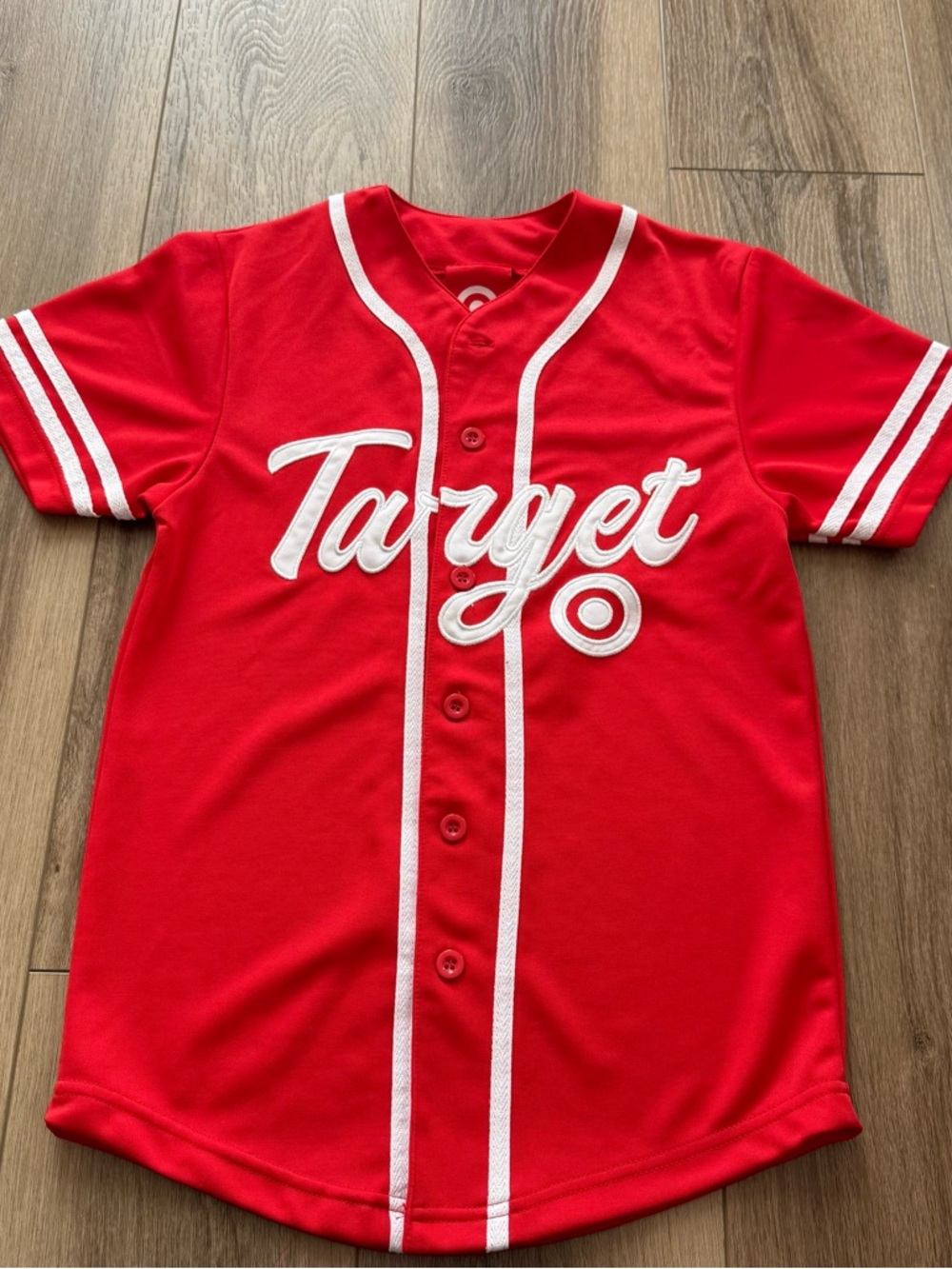 Target Kids' youth small Red Baseball Jersey Top